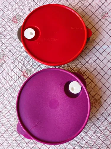 Tupperware com 3 repartições