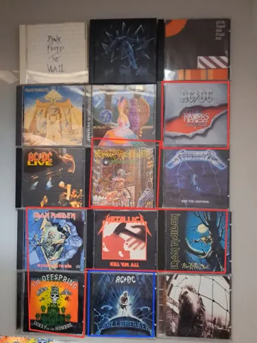 Lote CDs Rock
