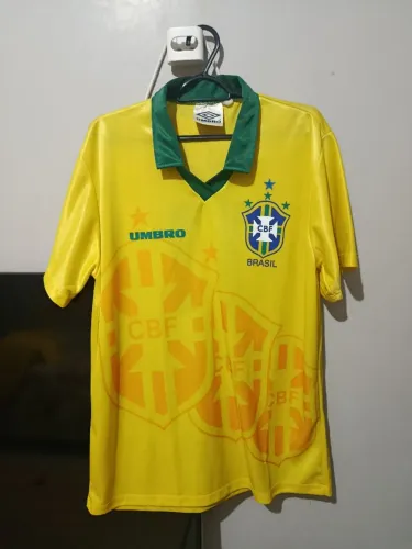 camisa seleção brasil 1994, original de época g, raridade