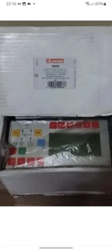 LOVATO RGK60 GENSET CONTROLLER, 12-24VDC, 100-480VAC (PARTS ONLY)