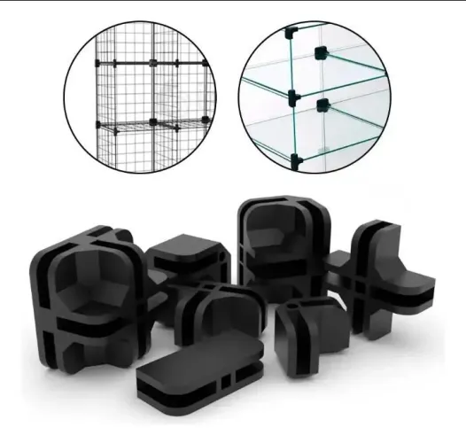 Conectores/conectivos pra balcão de vidro ou tela aramada