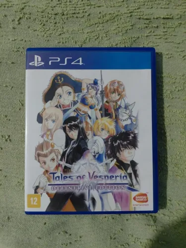 Tales of Vesperia Definitive Edition PS4 - Mídia Física - Perfeito Estado (Frete Grátis)