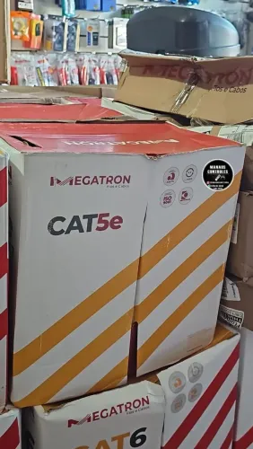  Caixa de Cabo de Rede CAT.5E 100% Cobre - 305 Metros