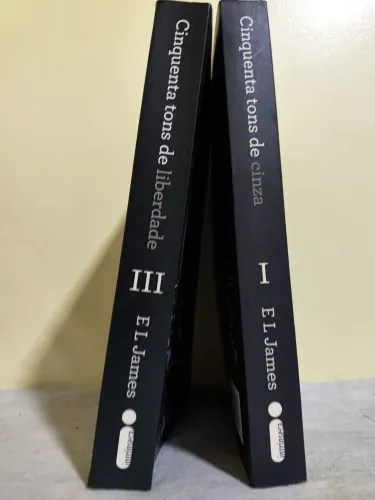 Livros 1 e 3 - Saga Cinquenta Tons