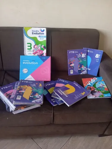 Coleção Livros 8° ano FTD sistema de ensino