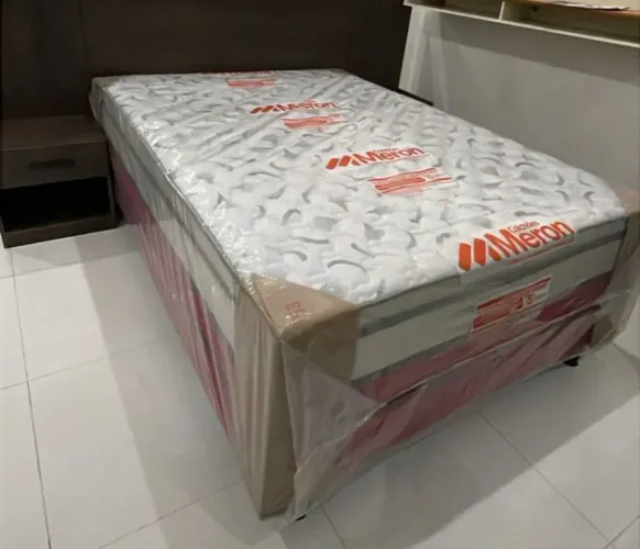 Cama box de casal 