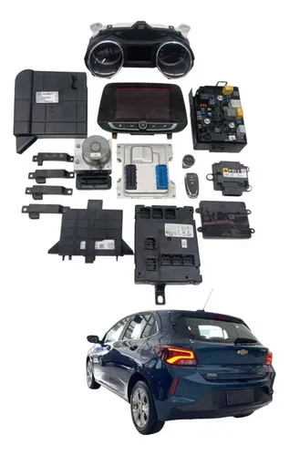Kit Modulo Injeção Painel Chevrolet Onix Turbo Ltz 1.0 2019