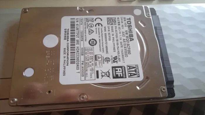 HD SLIM p/ notebook de 500gb - SERVE EM GAMES e OUTROS (TESTADO NO CRYSTAL)