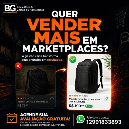 Gestão para Marketplaces e ADS consultoria e mentoria