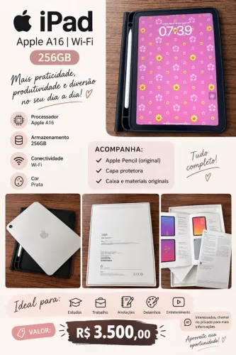 iPad A16 - 256g