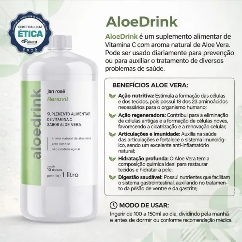 SUCO DE ALOEVERA