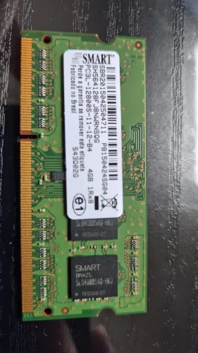 Memória RAM Smart 4GB DDR3L 1600MHz PC3L-12800S 1Rx8 Notebook