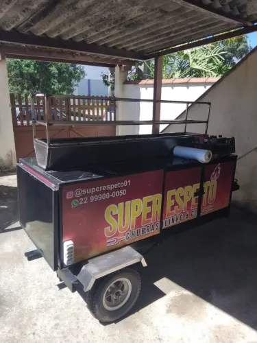 Carrinho de churrasco