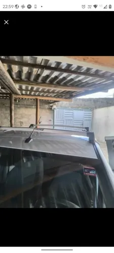 Rack de teto bagageiro prisma onix e outros