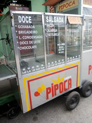 Carroça de pipocas