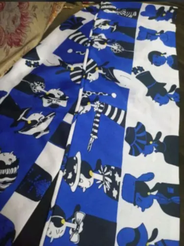 Lenço Olivia Palito azul
