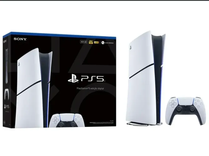 PlayStation 5 Digital Controle Branco Sony