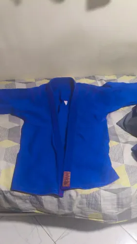 Kimono zeux Azul Jiu-Jitsu e Judô A3