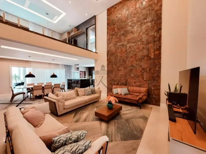 Casa Condomínio - Condomínio Terras de Santa Helena - Jacareí - 4 Dormitórios - 405m².
