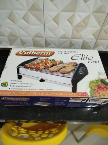 Churrasqueira elétrica elite grill 220v