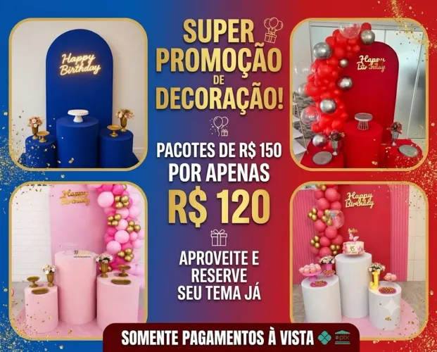 Promoção de decoração