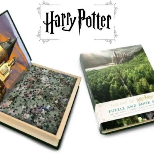 Livro Harry Potter quebra cabeça