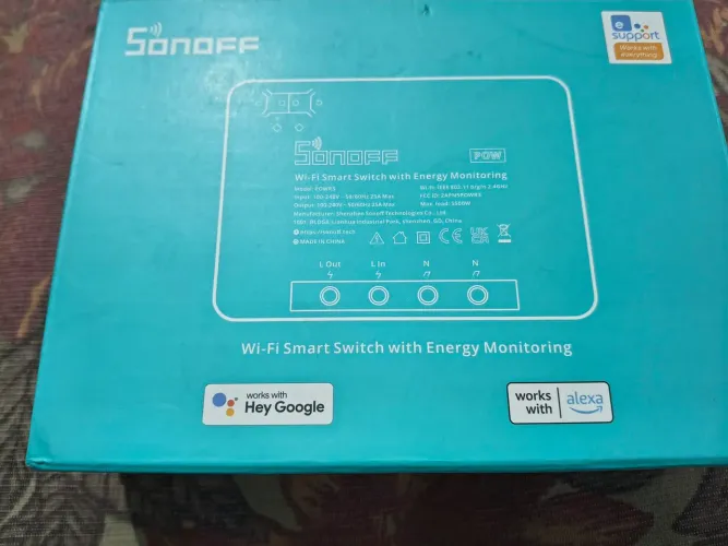 Sonoff Pow R3 25a Medição Monitoramento Energia Wifi