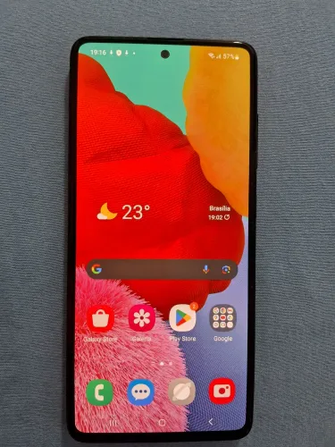Galaxy A51 Tela 6.5 128gb + fone e cabo