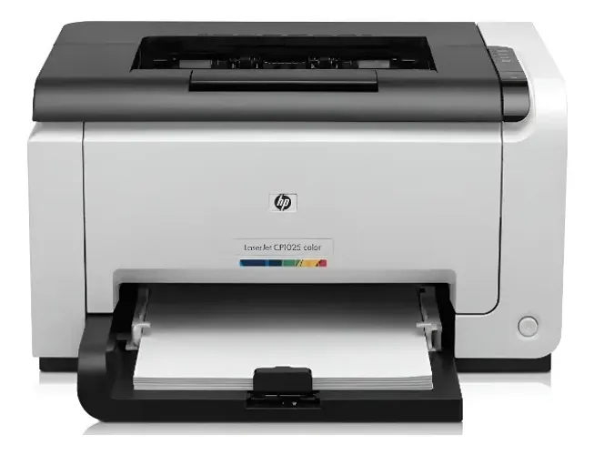 Impressora HP CP1025 com defeito