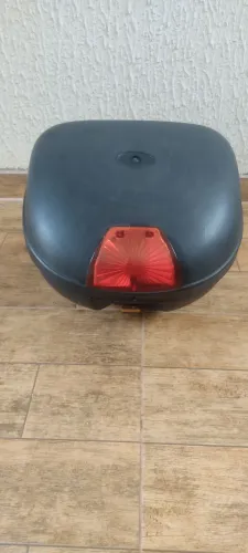 Baú + bagageiro Fan125