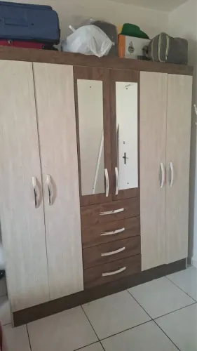 Guarda Roupa Casal 6 portas