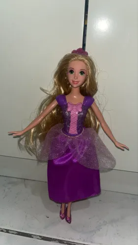 Lote 2 Bonecas Rapunzel Disney/Mattel Originais + Escova