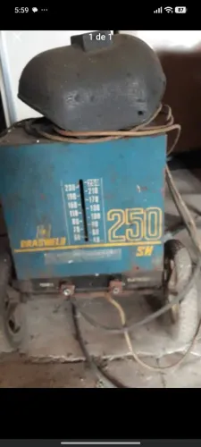 Máquina de Solda Transformador Brasweld 250 SH - Robusta e Forte