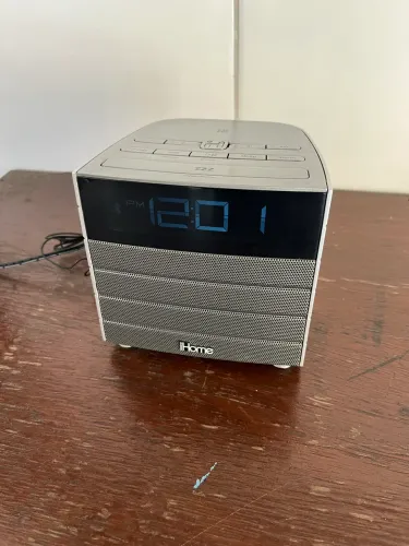 Rádio Relógio caixa som Ihome