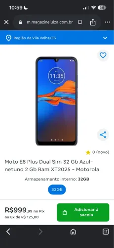 Moto e6 plus dual sim