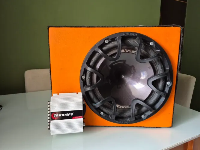 Sub Bravox 12" + Módulo Taramps 400