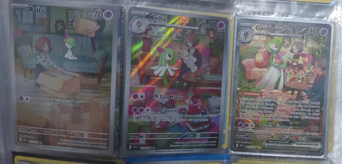 Cartas Pokemon TCG Trio Ralts Kirlia Gardevoir