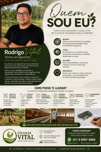 Técnico Agrônomo.. avicultor. 