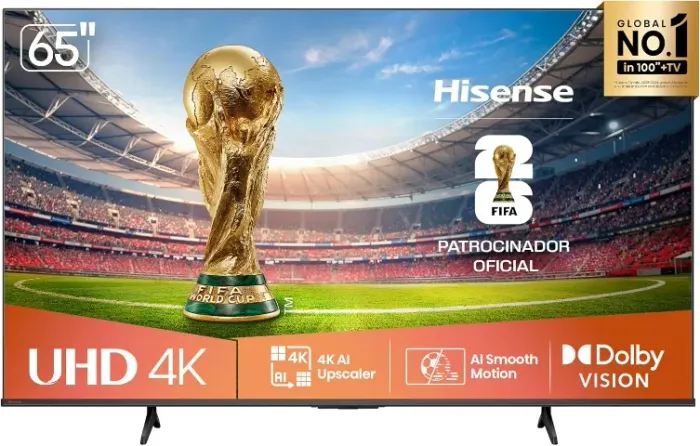 Hisense Smart TV 4K 65" Polegadas 65A6NV