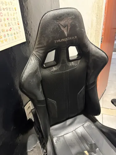 Cadeira Gamer ThunderX3 BC3 Camo Black Hawk Cinza