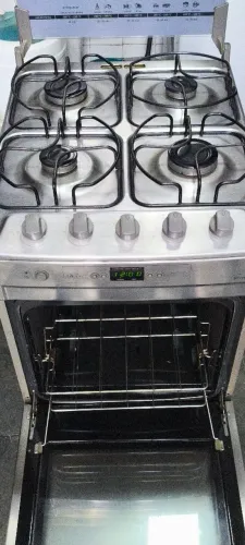 Fogão Inox Brastemp active 4 bocas. 