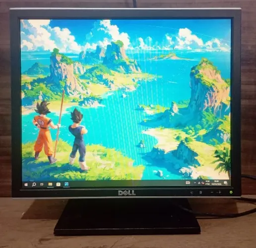 Monitor 19 5:4 DELL | VGA e DVi | com Cabos, #Possuir 1 linha