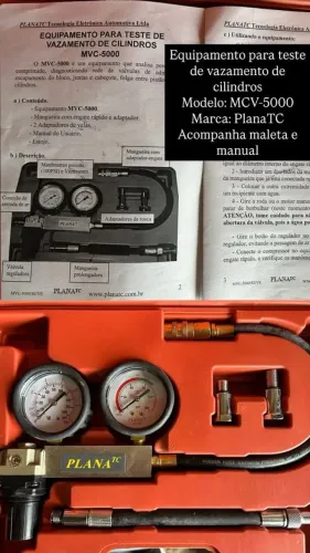 Equipamento para Teste de Vazamento de Cilindros - Planatc MVC-5000