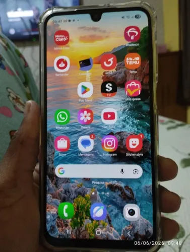 Celular samsung A16 zero defeito,novo ainda tá na garantia da loja