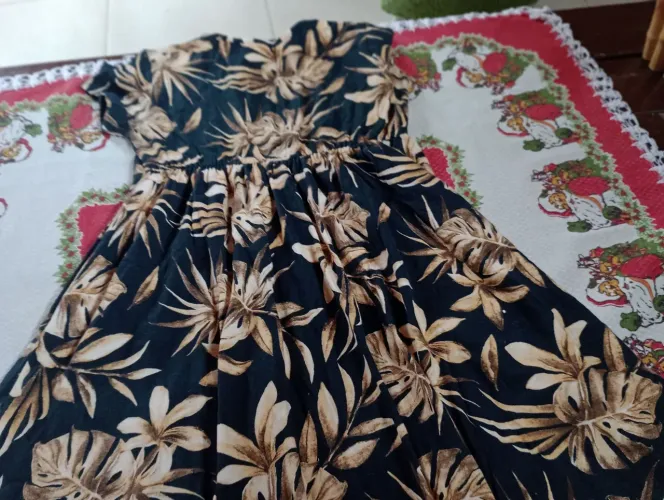 Vestido estampado infantil