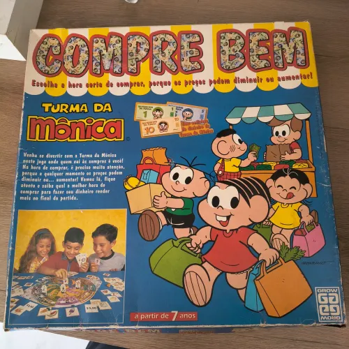 Jogo Compre Bem Turma da Mônica - Grow