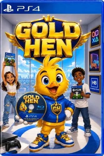 Jogo ps4 Gold Hen