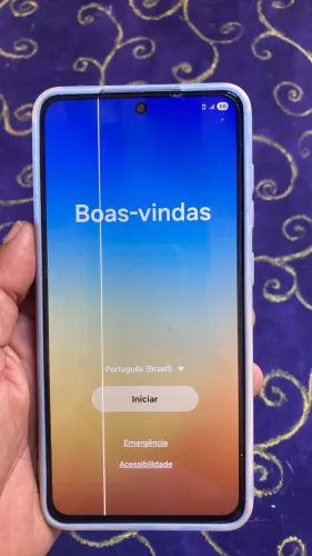 Samsung Galaxy S21 FE 5G Branco - Para Conserto ou Retirada de Peças (Placa e Câmeras OK)