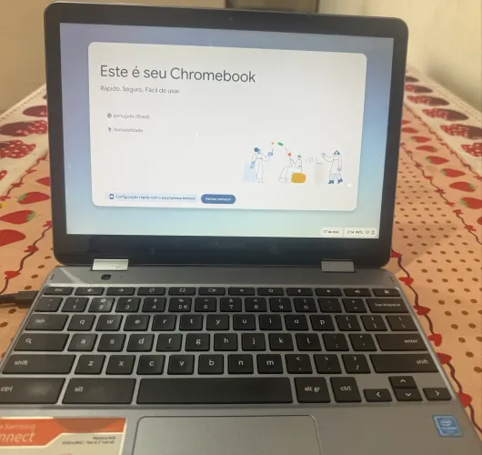 Samsung Chrome book 2 em 1 