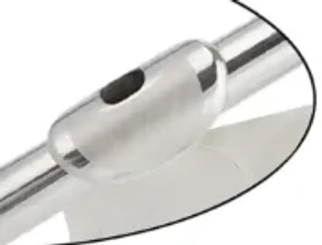 Protetor de labio de silicone para flauta transversa